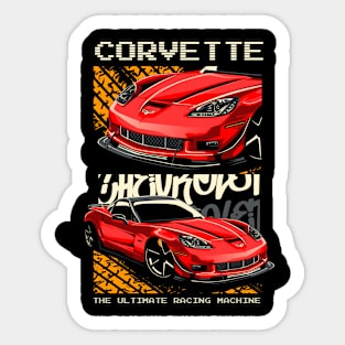 Chevrolet Corvette C6 Sticker